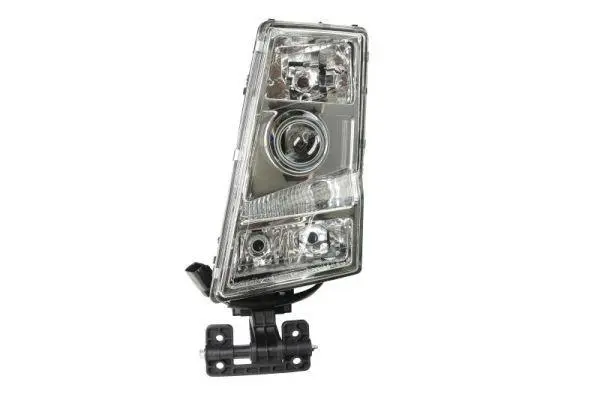 Фара лів (H7/PY21W/W5W, ручн, без мотора, прямокутна розетка, колір відбивача: хром) VOLVO FH12, FM 09.01- TRUCKLIGHT HL-VO010L (фото 1)
