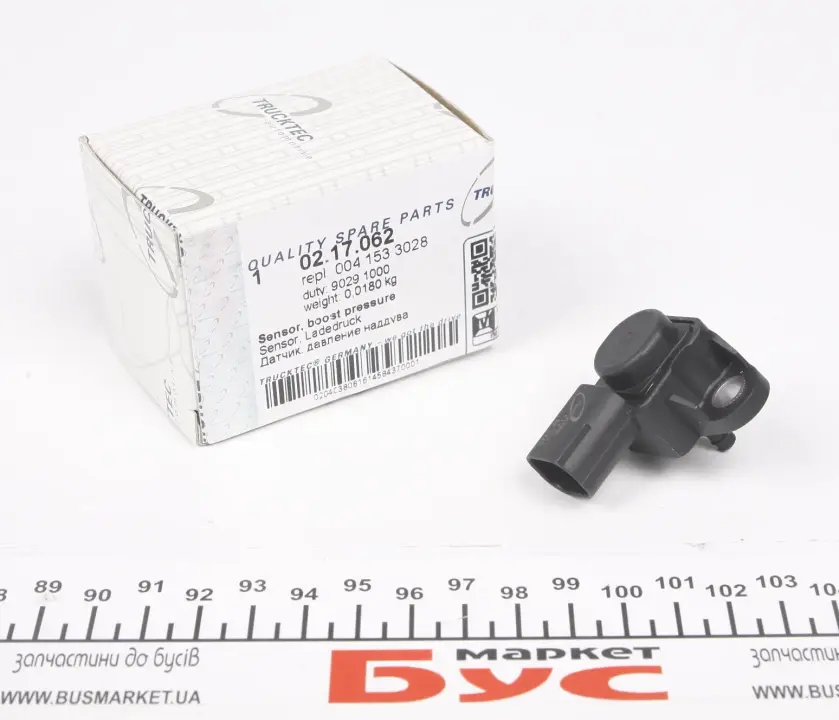 Датчик тиску наддува MB Sprinter 906/Vito (W639) 03-/VW Crafter 30-50 06- AUTOMOTIVE TRUCKTEC 02.17.062 (фото 1)