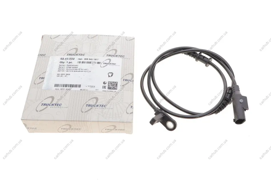 Датчик ABS (передній) MB Sprinter/VW Crafter 11- AUTOMOTIVE TRUCKTEC 02.42.062 (фото 1)