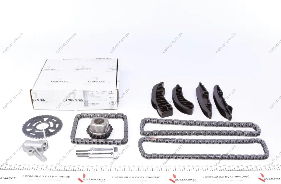 Комплект ланцюга ГРМ BMW 3 (F34)/X1 (F48)/X4 (F98) 1.5D/1.6D/2.0D 12- TRUCKTEC 08.12.074 (фото 1)