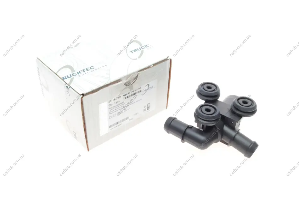 Кран пічки BMW 3 (E90)/X3 (E83)/X5 (E70)/X6 (E71/E72) 04-14 M57/N52/N55/N57 AUTOMOTIVE TRUCKTEC 08.19.270 (фото 1)