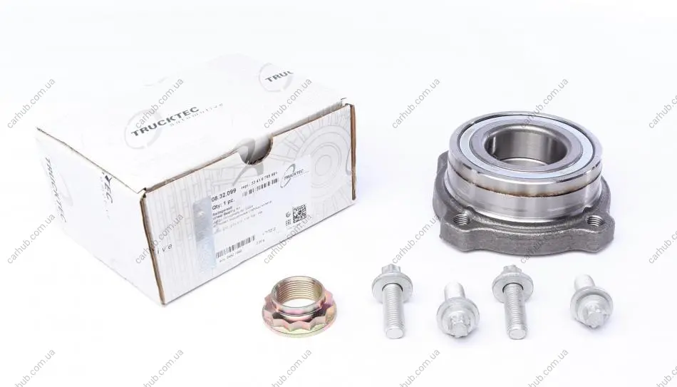 Підшипник маточини (задньої) BMW X5 (E70/F15/F85)/X6 (E71/E72/F16/F86) 08- AUTOMOTIVE TRUCKTEC 08.32.099 (фото 1)