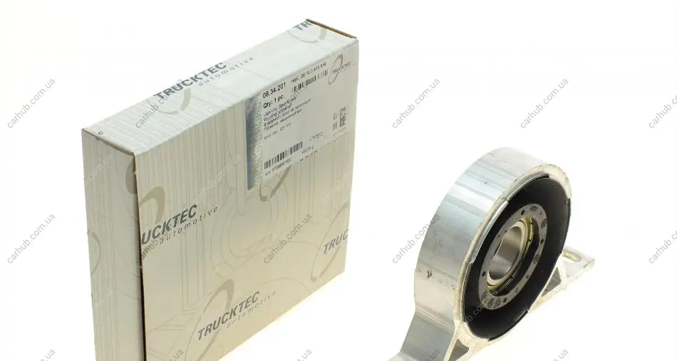 Підшипник підвісний BMW 5 (E60/E61)/X3 (E83) 04-11 (d=30mm) M47/N43/N46/N47 AUTOMOTIVE TRUCKTEC 08.34.201 (фото 1)