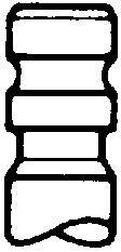 Впускний клапан (45x8x129,2мм) CUMMINS DAF 45, 55, CF 65, F 1000, F 600, F 800, LF 45, LF 55, SB TATA LPS, LPT, SE AMMANN ASC BOBCAT 900 BOMAG BW CASE IH 500, 700, 8000 4BT3.9-CT97 TRW 10535615