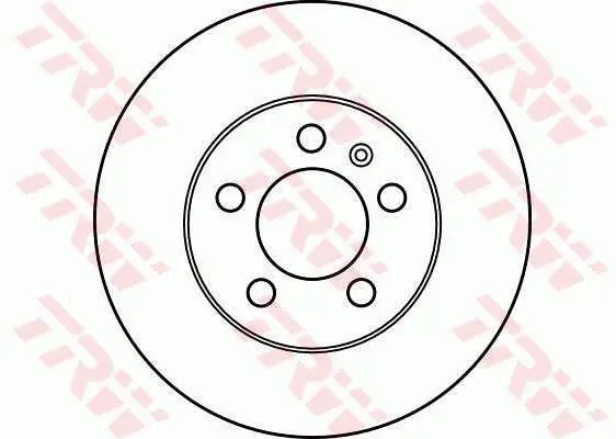 Диск гальмівний передн лів/прав AUDI A1, A2, A3 SEAT CORDOBA, IBIZA III, IBIZA IV, IBIZA IV SC, IBIZA IV ST, LEON, TOLEDO II, TOLEDO IV SKODA FABIA I, FABIA I PRAKTIK, FABIA II 1.0-3.2 09.96- TRW DF2803 (фото 1)