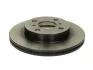 Диск гальмівний передн лів/прав TOYOTA ECHO, PLATZ, VIOS / SOLUNA VIOS, YARIS 1.0-1.5 04.99-01.08 TRW DF4112 (фото 1)