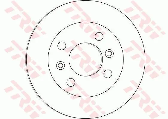 Диск гальмівний передн лів/прав HYUNDAI I10 I, I10 II KIA PICANTO I, PICANTO II 1.0-1.2LPG 04.04- TRW DF4458 (фото 1)