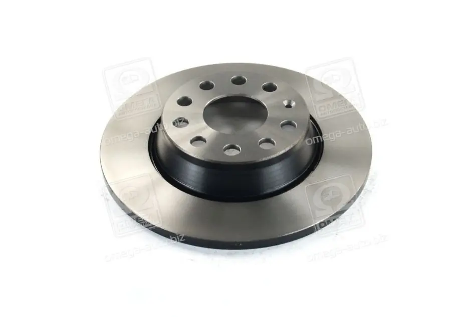 Диск гальмівний задн лів/прав AUDI A3, Q3 SEAT ALHAMBRA, ALTEA, ALTEA XL, LEON, TOLEDO III SKODA OCTAVIA II, SUPERB II, SUPERB III, YETI VW CC B7, EOS, GOLF PLUS V, GOLF V 1.2-3.6 03.99-06.24 TRW DF4558 (фото 1)