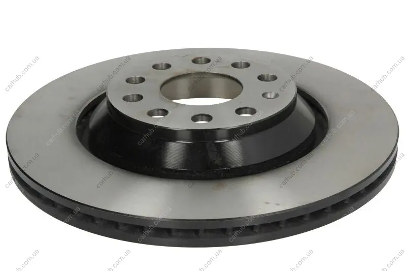 Диск гальмівний задн лів/прав AUDI A3, Q2, Q3, TT CUPRA ATECA, FORMENTOR, LEON, LEON SPORTSTOURER SEAT LEON, LEON SC, LEON SPORTSTOURER, LEON ST, TARRACO SKODA KODIAQ I 1.0-3.6 07.03- TRW DF4754 (фото 1)