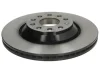 Диск гальмівний задн лів/прав AUDI A3, Q2, Q3, TT CUPRA ATECA, FORMENTOR, LEON, LEON SPORTSTOURER SEAT LEON, LEON SC, LEON SPORTSTOURER, LEON ST, TARRACO SKODA KODIAQ I 1.0-3.6 07.03- TRW DF4754 (фото 1)