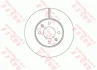 Диск гальмівний передн лів/прав HYUNDAI ACCENT V, I20 ACTIVE, I20 II, SOLARIS KIA RIO IV 1.0-1.6 11.14- TRW DF6794 (фото 1)