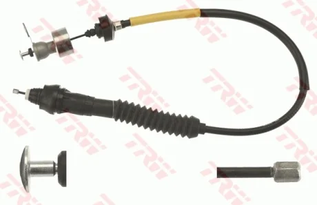 Трос зчеплення (902мм/724мм) CITROEN BERLINGO PEUGEOT PARTNER, PARTNER TEPEE 1.1-2.0D 06.96- TRW GCC3106