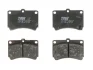 Комплект гальмівних колодок передн, FORD USA ESCORT KIA AVELLA, RIO I MAZDA 121 II, 323 C IV, 323 C V, 323 F IV, 323 F V, 323 P V, 323 S IV, 323 S V, DEMIO, MX-3 1.1-2.0 06.89-02.05 TRW GDB1024 (фото 1)