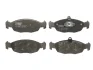Комплект гальмівних колодок передн, CHEVROLET CORSA, LANOS, TIGRA DAEWOO LANOS, NEXIA FSO LANOS OPEL ASTRA F, ASTRA F CLASSIC, COMBO, CORSA A, CORSA A TR, CORSA B 1.0-1.8 09.82- TRW GDB1040 (фото 1)
