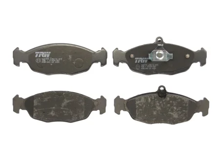 Комплект гальмівних колодок передн, CHEVROLET CORSA, LANOS, TIGRA DAEWOO LANOS, NEXIA FSO LANOS OPEL ASTRA F, ASTRA F CLASSIC, COMBO, CORSA A, CORSA A TR, CORSA B 1.0-1.8 09.82- TRW GDB1040