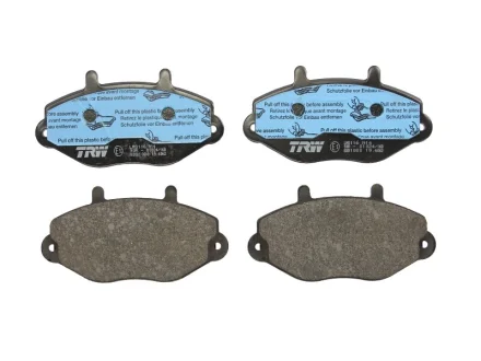 Комплект гальмівних колодок передн, FORD TRANSIT, TRANSIT TOURNEO 2.0-2.9 01.91-12.00 TRW GDB1080