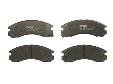 Комплект гальмівних колодок передн, CITROEN C-CROSSER, C-CROSSER ENTERPRISE DODGE STEALTH MITSUBISHI 3000 GT, ECLIPSE I, ECLIPSE II, ECLIPSE III, GALANT VI, GALANT VII 2.0-3.5 01.83- TRW GDB1126