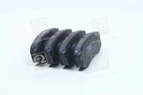 Комплект гальмівних колодок задн, LEXUS GX, RX TOYOTA 4 RUNNER IV, 4 RUNNER V, FJ CRUISER, FORTUNER, LAND CRUISER, LAND CRUISER 100, LAND CRUISER 80, LAND CRUISER 90 2.4-4.7 11.84- TRW GDB1182