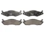 Комплект гальмівних колодок передн, CHEVROLET CAPRICE HUMMER HUMMER H1 JEEP CHEROKEE, CJ5 - CJ8, COMANCHE, GRAND WAGONEER, WRANGLER I 2.1D-6.5D 09.79-12.04 TRW GDB1207 (фото 1)