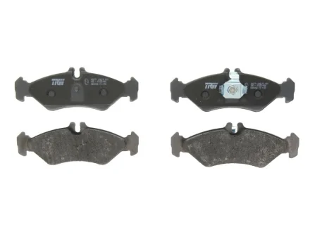 Комплект гальмівних колодок задн, MERCEDES SPRINTER 2-T (B901, B902), SPRINTER 3-T (B903) VW LT 28-35 II, LT 28-46 II 2.1D-2.9D 01.95-07.06 TRW GDB1262