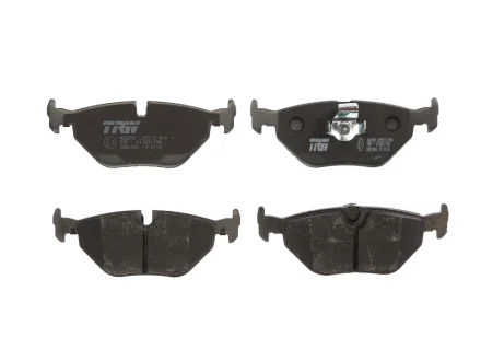 Комплект гальмівних колодок задн, BMW 5 (E39) 2.0-4.4 09.95-05.04 TRW GDB1265