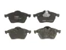 Комплект гальмівних колодок передн, CHEVROLET ASTRA, VECTRA OPEL ASTRA G, CALIBRA A, VECTRA B SAAB 900 II, 9-3, 9-5 1.6-3.0D 08.91-12.11 TRW GDB1271 (фото 1)