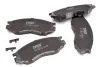 Комплект гальмівних колодок передн, MITSUBISHI DELICA / SPACE GEAR, L 300 III, L200, L400 2.0-2.8D 07.94-12.07 TRW GDB1286 (фото 1)