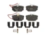 Комплект гальмівних колодок задн (з комплектуючими), FORD GALAXY I SEAT ALHAMBRA VW CALIFORNIA T4 CAMPER, SHARAN, TRANSPORTER T4 1.8-2.8 07.90-03.10 TRW GDB1326 (фото 1)