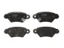Комплект гальмівних колодок задн, CHEVROLET CORSA OPEL ASTRA G, ASTRA G CLASSIC, ZAFIRA A 1.2-2.2D 08.94-12.09 TRW GDB1352 (фото 1)