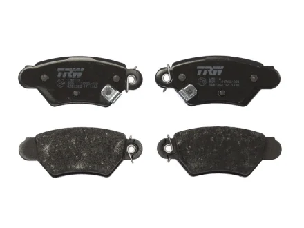 Комплект гальмівних колодок задн, CHEVROLET CORSA OPEL ASTRA G, ASTRA G CLASSIC, ZAFIRA A 1.2-2.2D 08.94-12.09 TRW GDB1352