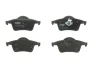 Комплект гальмівних колодок задн, VOLVO S60 I, S70, S80 I, V70 I, V70 II, XC70 I 2.0-3.0 12.95-04.10 TRW GDB1389 (фото 1)