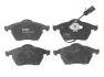 Комплект гальмівних колодок передн, FORD GALAXY I, GALAXY MK I FORD USA FOCUS, FOCUS ZX3, FOCUS ZX5 SEAT ALHAMBRA VW SHARAN 1.8-2.8 03.95-03.10 TRW GDB1440 (фото 1)