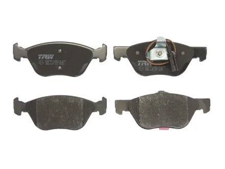 Комплект гальмівних колодок передн, ALFA ROMEO 145, 146, 147, 156, GT FIAT MAREA, MULTIPLA, PUNTO LANCIA DELTA II, LYBRA 1.6-3.2 06.93-03.12 TRW GDB1445