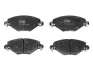 Комплект гальмівних колодок передн, CITROEN C5 I, C5 II 1.6D-2.0D 03.01-08.08 TRW GDB1448 (фото 1)