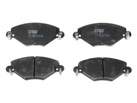 Комплект гальмівних колодок передн, CITROEN C5 I, C5 II, C5 II/KOMBI, C5 I/KOMBI 1.6D-2.0D 03.01-08.08 TRW GDB1448