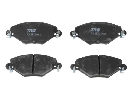 Комплект гальмівних колодок передн, CITROEN C5 I, C5 II 1.6D-2.0D 03.01-08.08 TRW GDB1448