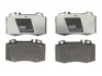 Комплект гальмівних колодок передн, MERCEDES C (CL203), M (W163), S (C215), S (W220, V220), S (W221, V221), SL (R129) 2.7D-6.3 02.98-12.13 TRW GDB1454 (фото 1)
