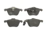 Комплект гальмівних колодок передн, FORD GALAXY I, GALAXY MK I SEAT ALHAMBRA VW CALIFORNIA T4 CAMPER, SHARAN, TRANSPORTER T4 1.8-2.8 07.90-03.10 TRW GDB1460 (фото 1)