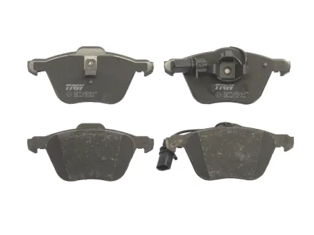 Комплект гальмівних колодок передн, FORD GALAXY I, GALAXY MK I SEAT ALHAMBRA VW CALIFORNIA T4 CAMPER, SHARAN, TRANSPORTER T4 1.8-2.8 07.90-03.10 TRW GDB1460