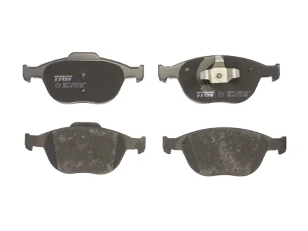 Комплект гальмівних колодок передн, FORD FIESTA, FIESTA IV, FIESTA V, FOCUS I, KA, PUMA, STREET KA, TOURNEO CONNECT, TRANSIT CONNECT 1.3-2.0 08.95-12.13 TRW GDB1532