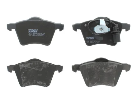 Комплект гальмівних колодок передн, FORD GALAXY I, GALAXY MK I SEAT ALHAMBRA VW SHARAN 1.8-2.8 03.95-03.10 TRW GDB1538