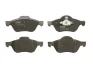 Комплект гальмівних колодок передн, RENAULT LAGUNA II, MEGANE II, SCENIC II 1.5D-2.0D 03.01-07.09 TRW GDB1540 (фото 1)
