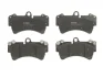 Комплект гальмівних колодок передн, AUDI Q7 PORSCHE CAYENNE VW TOUAREG 2.5D-6.0D 05.02-08.15 TRW GDB1548 (фото 1)