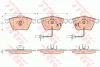 Комплект гальмівних колодок передн, AUDI A4 B6, A4 B7, A6 ALLROAD C6, A6 C6, A8 D3 SEAT EXEO, EXEO ST 2.0-6.0 10.02-05.13 TRW GDB1554 (фото 1)