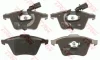 Комплект гальмівних колодок передн, AUDI A4 B6, A4 B7, A6 ALLROAD C6, A6 C6, A8 D3 SEAT EXEO, EXEO ST 2.0-6.0 10.02-05.13 TRW GDB1554 (фото 2)