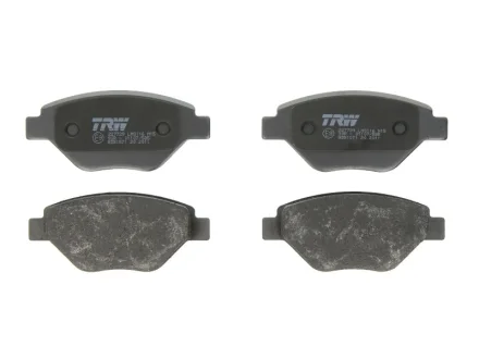 Комплект гальмівних колодок передн, RENAULT MEGANE II 1.4 11.02- TRW GDB1571