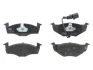 Комплект гальмівних колодок передн, SKODA FABIA I, FABIA I PRAKTIK, FABIA II VW POLO IV 1.0/1.2/1.4 12.99-12.14 TRW GDB1586 (фото 1)