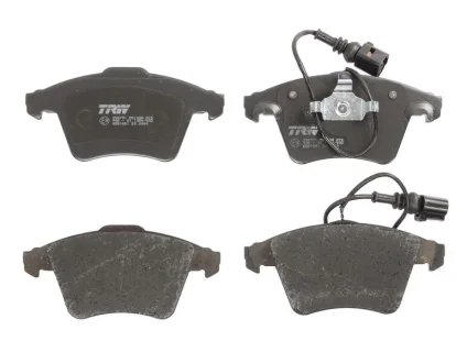 Комплект гальмівних колодок передн, VW TOUAREG 2.5D/4.2 12.02-05.10 TRW GDB1651