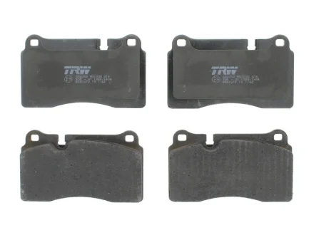 Комплект гальмівних колодок передн, CHEVROLET CORVETTE SEAT LEON, LEON SC, LEON ST VW TOUAREG 2.0-6.2 10.02-08.20 TRW GDB1670