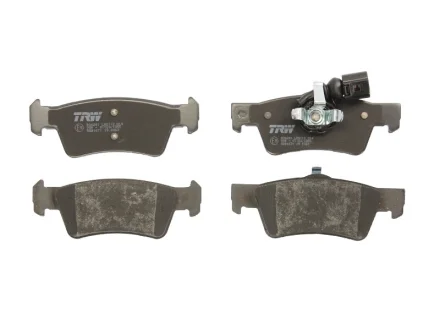 Комплект гальмівних колодок задн, VW CALIFORNIA T5 CAMPER, MULTIVAN T5, TOUAREG, TRANSPORTER T5 1.9D-3.2 01.03-08.15 TRW GDB1671